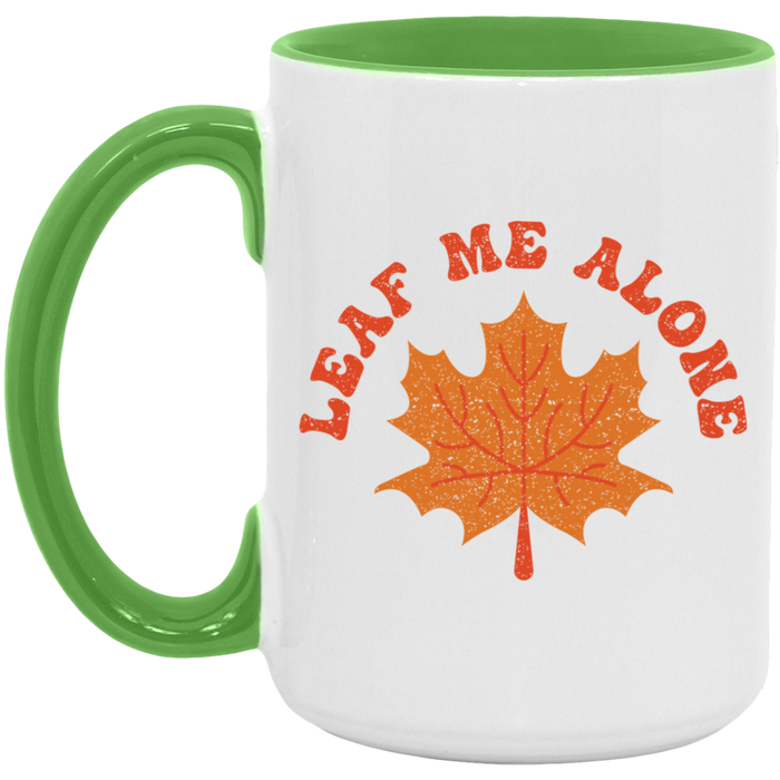 Leaf Me Alone Mug