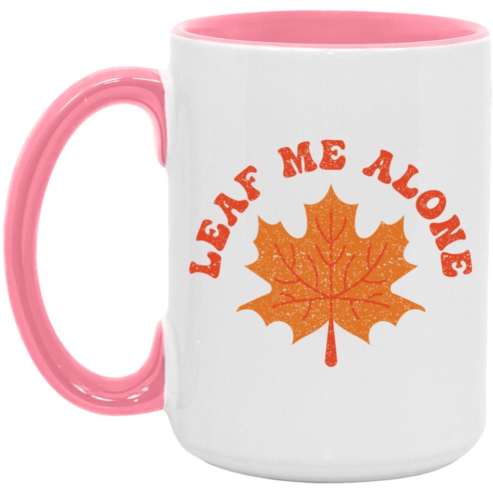 Leaf Me Alone Mug