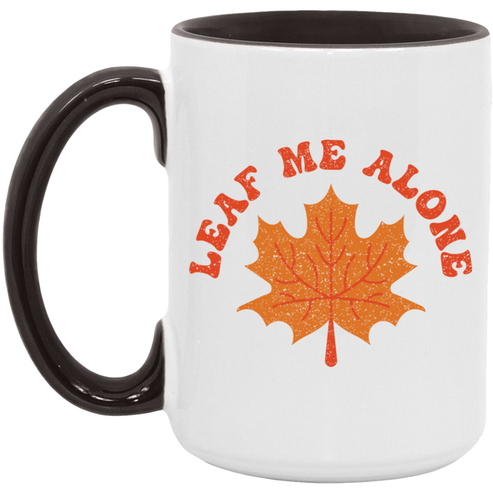 Leaf Me Alone Mug