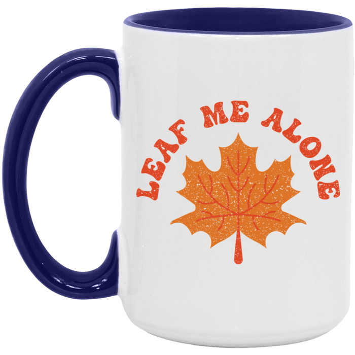 Leaf Me Alone Mug