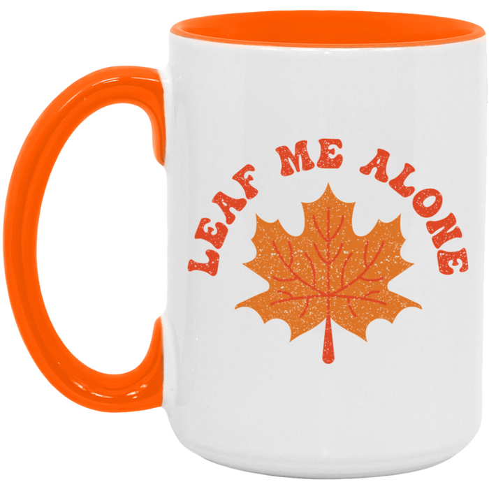 Leaf Me Alone Mug