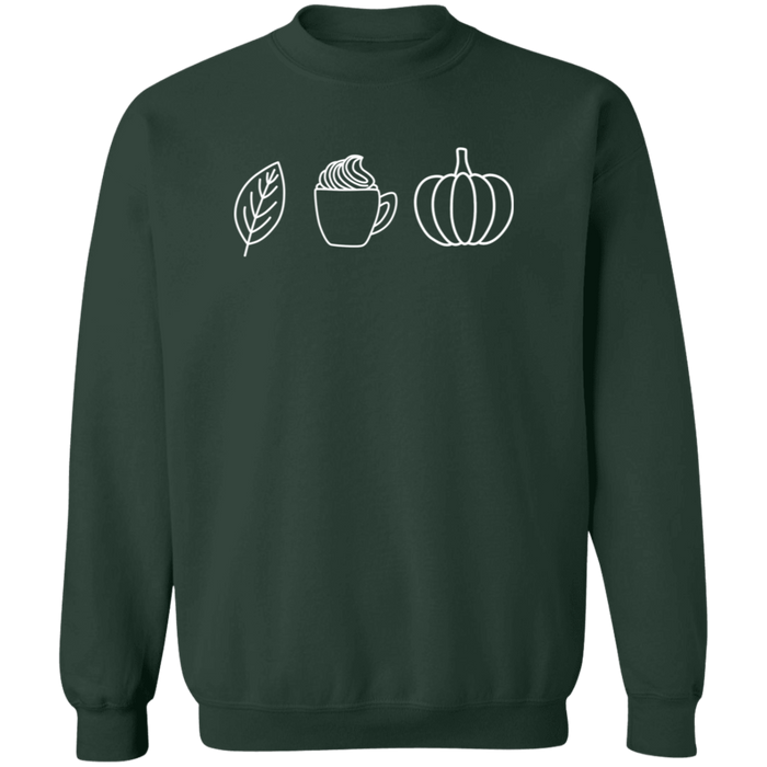 Leaves, Lattes and Pumpkins Sweatshirt