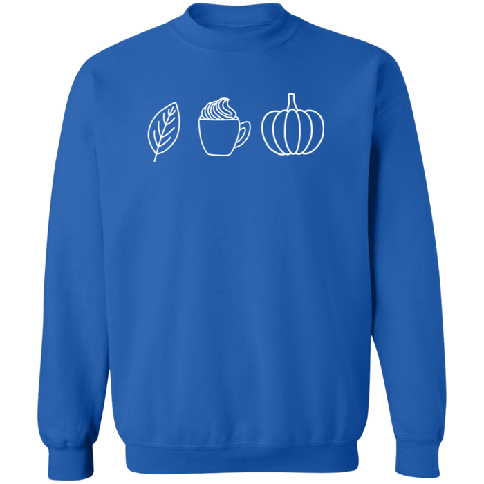 Leaves, Lattes and Pumpkins Sweatshirt