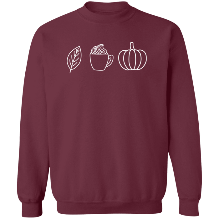 Leaves, Lattes and Pumpkins Sweatshirt