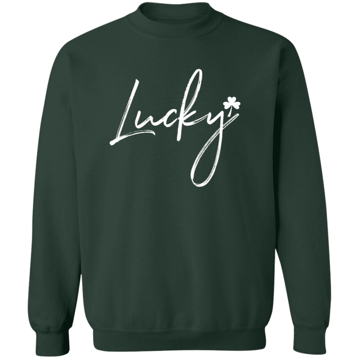 Lucky Script Sweatshirt