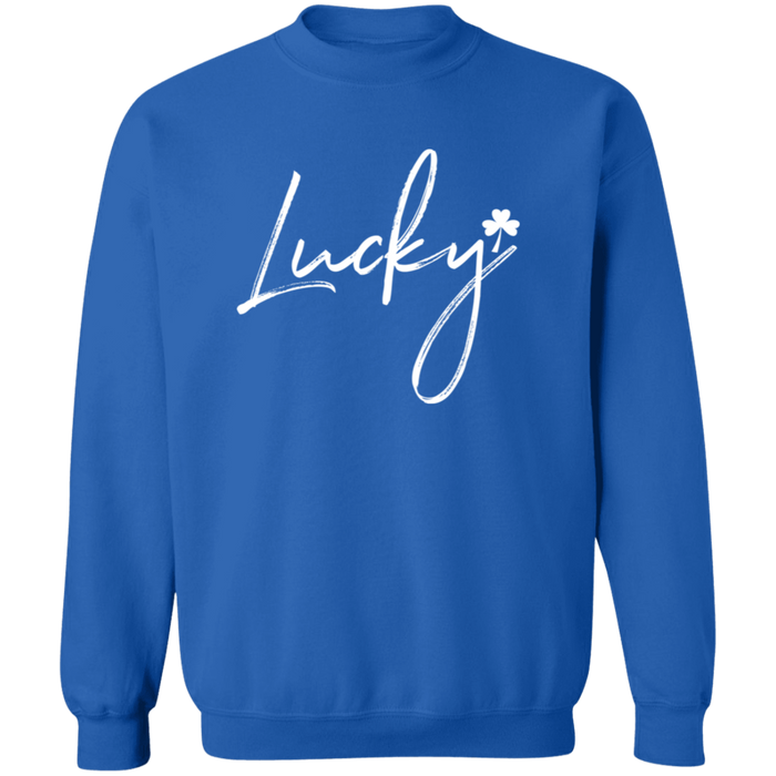 Lucky Script Sweatshirt
