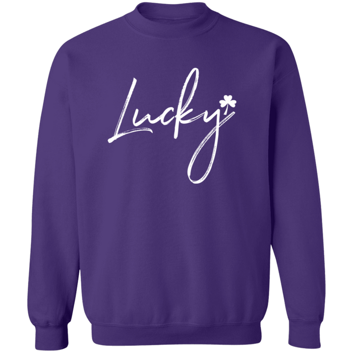 Lucky Script Sweatshirt
