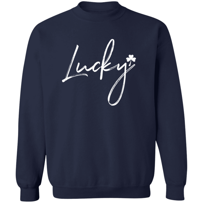 Lucky Script Sweatshirt