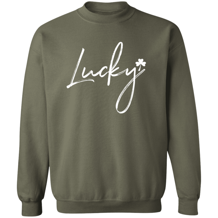Lucky Script Sweatshirt