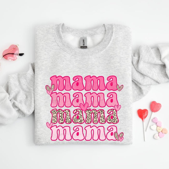 Mama 4x Valentine's Day Sweatshirt