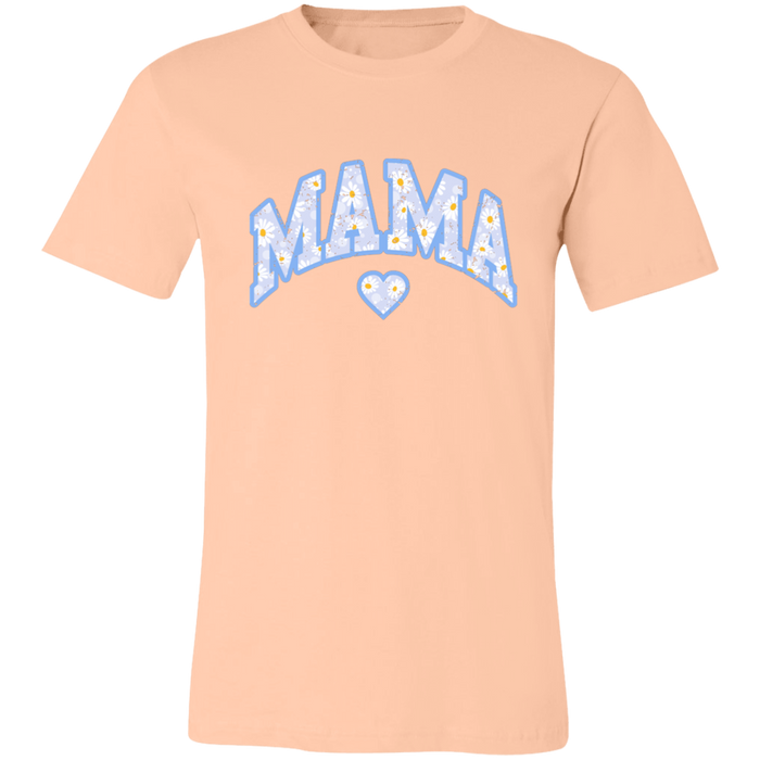 Mama Floral Daisy T-Shirt (Blue)