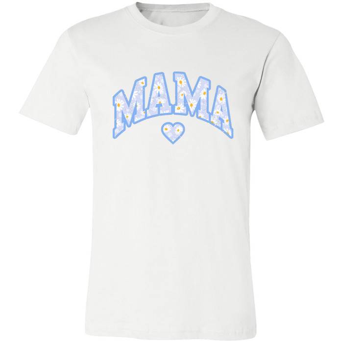 Mama Floral Daisy T-Shirt (Blue)