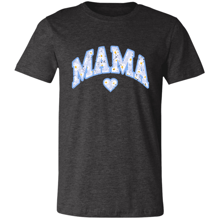 Mama Floral Daisy T-Shirt (Blue)