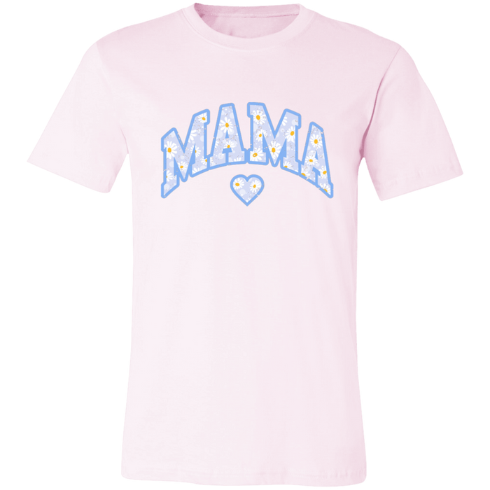 Mama Floral Daisy T-Shirt (Blue)
