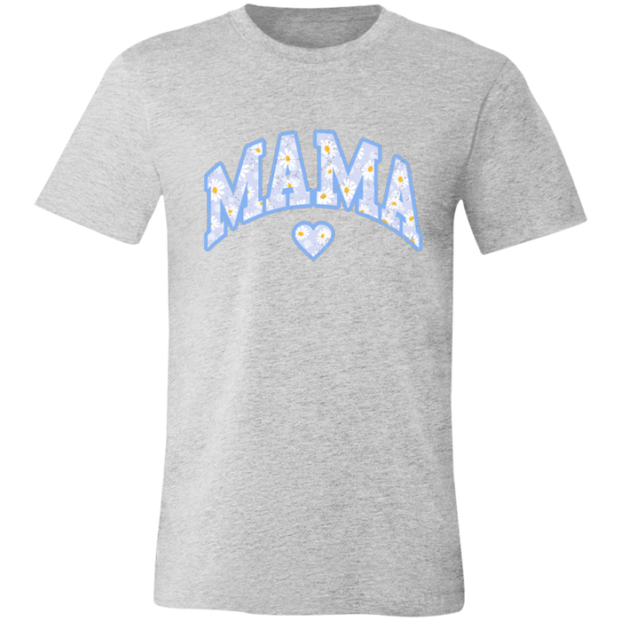 Mama Floral Daisy T-Shirt (Blue)