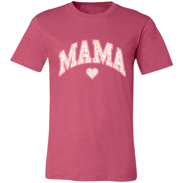 Mama Floral Daisy T-Shirt (Pink)