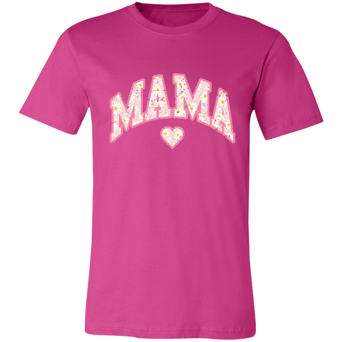 Mama Floral Daisy T-Shirt (Pink)