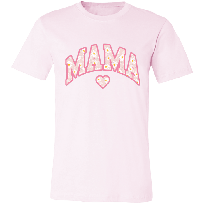 Mama Floral Daisy T-Shirt (Pink)