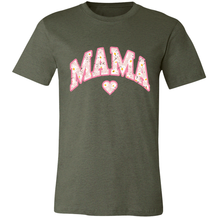 Mama Floral Daisy T-Shirt (Pink)