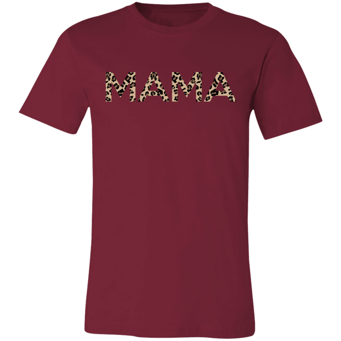 Mama Leopard Print T-Shirt