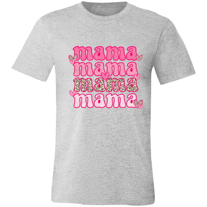 Mama & Mini 4x Valentine Day T-Shirts (Grey) — matching set