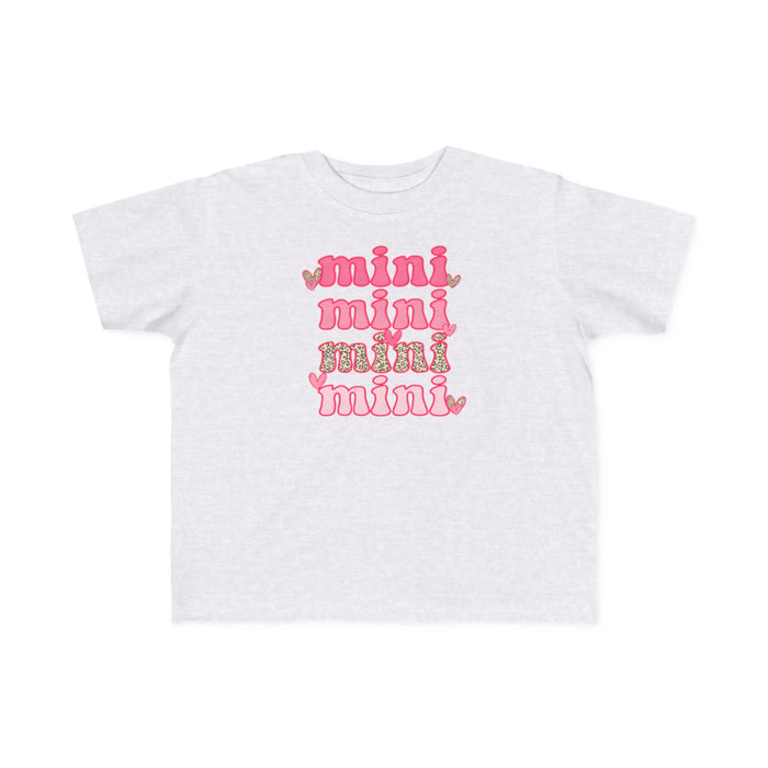 Mama & Mini 4x Valentine Day T-Shirts (Grey) — matching set