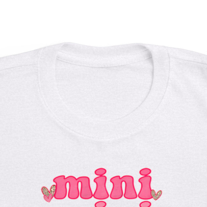 Mama & Mini 4x Valentine Day T-Shirts (Grey) — matching set