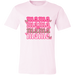 Mama & Mini 4x Valentine Day T-Shirts (Pink) — matching set