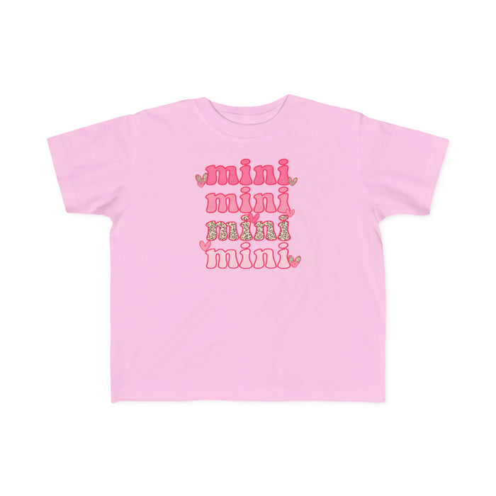 Mama & Mini 4x Valentine Day T-Shirts (Pink) — matching set