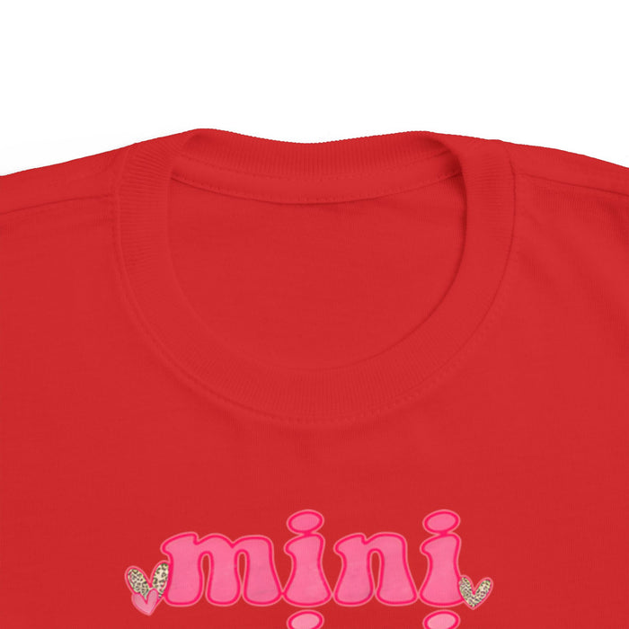Mama & Mini 4x Valentine Day T-Shirts (Red) — matching set