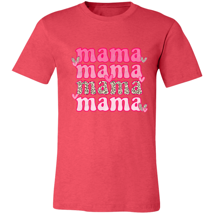 Mama & Mini 4x Valentine Day T-Shirts (Red) — matching set