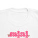 Mama & Mini 4x Valentine Day T-Shirts (White) — matching set
