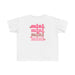 Mama & Mini 4x Valentine Day T-Shirts (White) — matching set