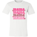 Mama & Mini 4x Valentine Day T-Shirts (White) — matching set