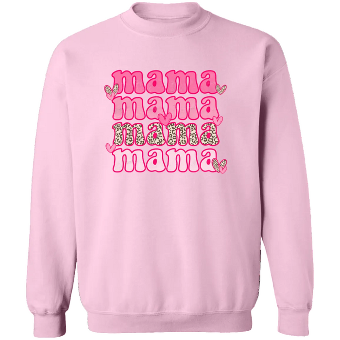 Mama & Mini 4x Valentine Sweatshirt (Pink)