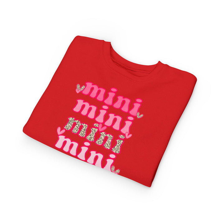 Mama & Mini 4x Valentine Sweatshirt (Red)