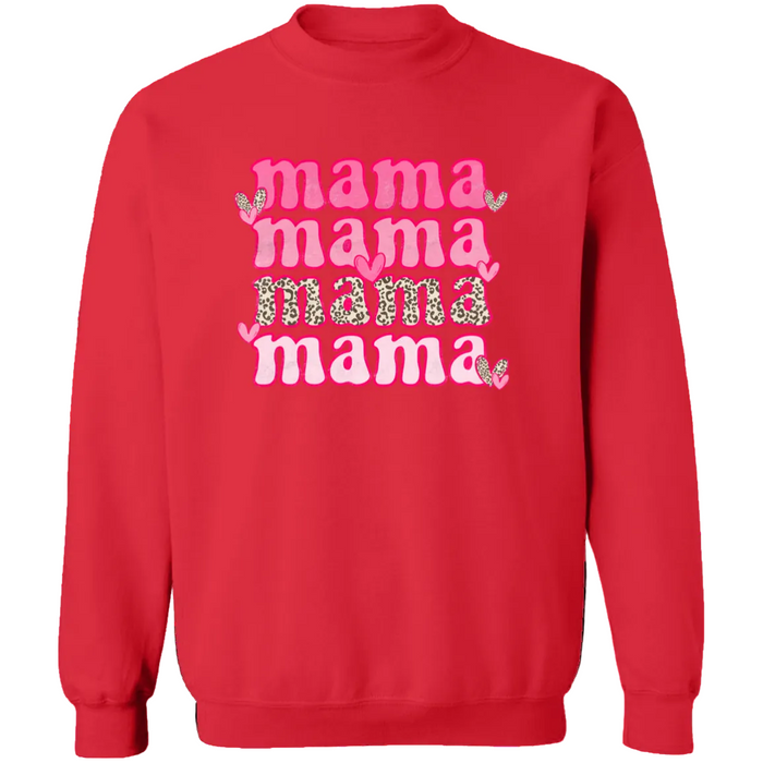 Mama & Mini 4x Valentine Sweatshirt (Red)