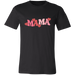 Mama & Mini Valentine Hearts Matching Tees (Black) — matching set
