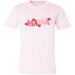 Mama & Mini Valentine Hearts Matching Tees (Pink) — matching set