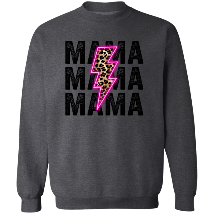 Mama Neon Lightning Bolt Sweatshirt