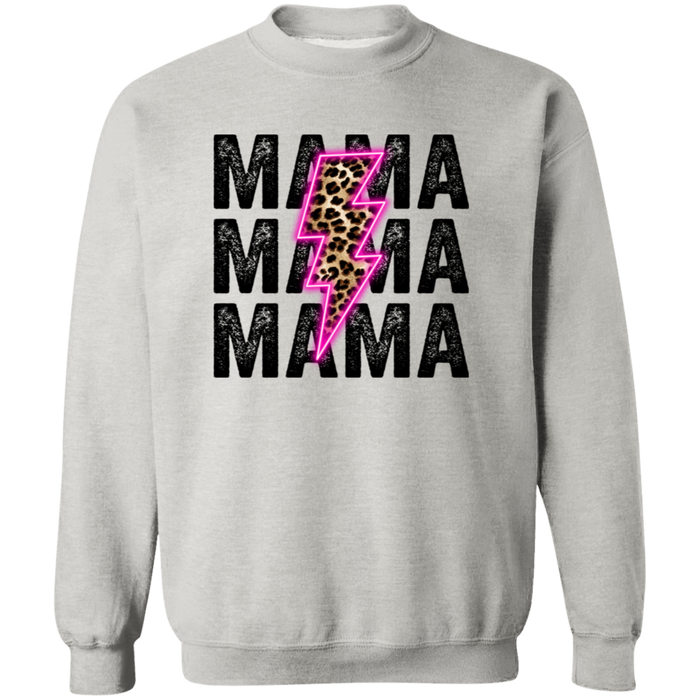 Mama Neon Lightning Bolt Sweatshirt