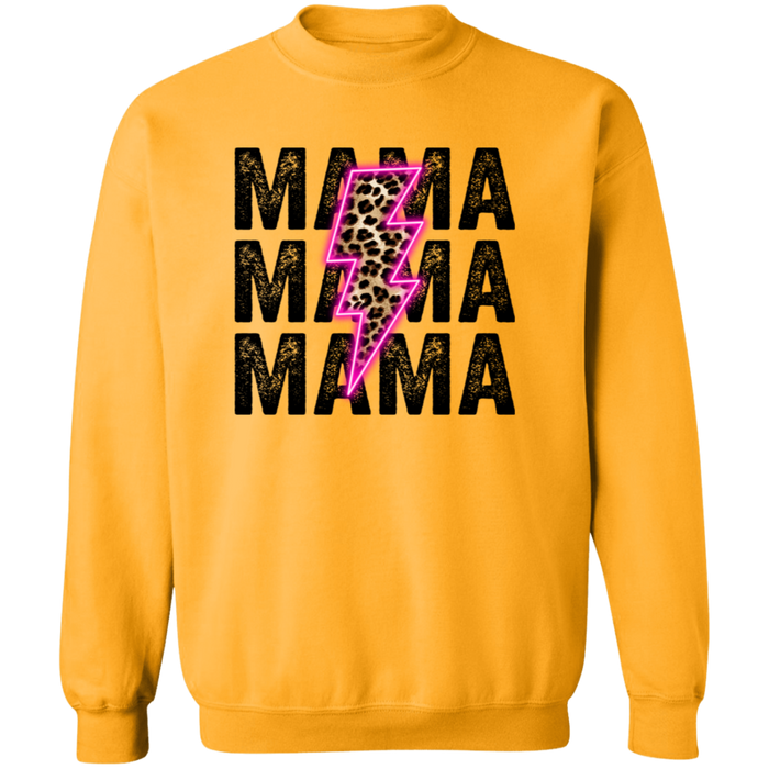 Mama Neon Lightning Bolt Sweatshirt