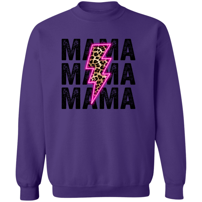 Mama Neon Lightning Bolt Sweatshirt