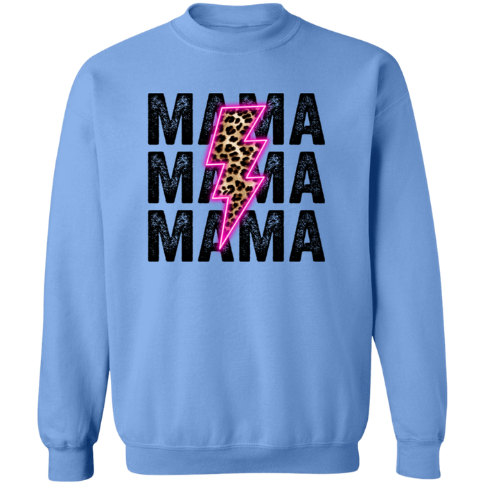 Mama Neon Lightning Bolt Sweatshirt