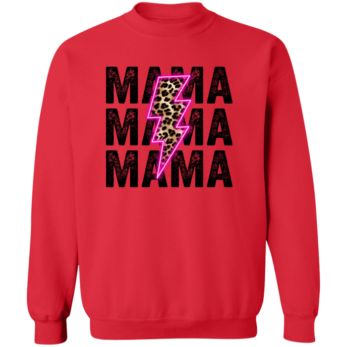 Mama Neon Lightning Bolt Sweatshirt