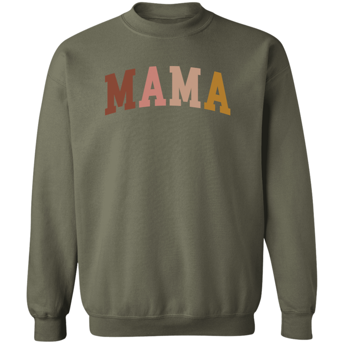 Mama Neutral Color Block Sweatshirt