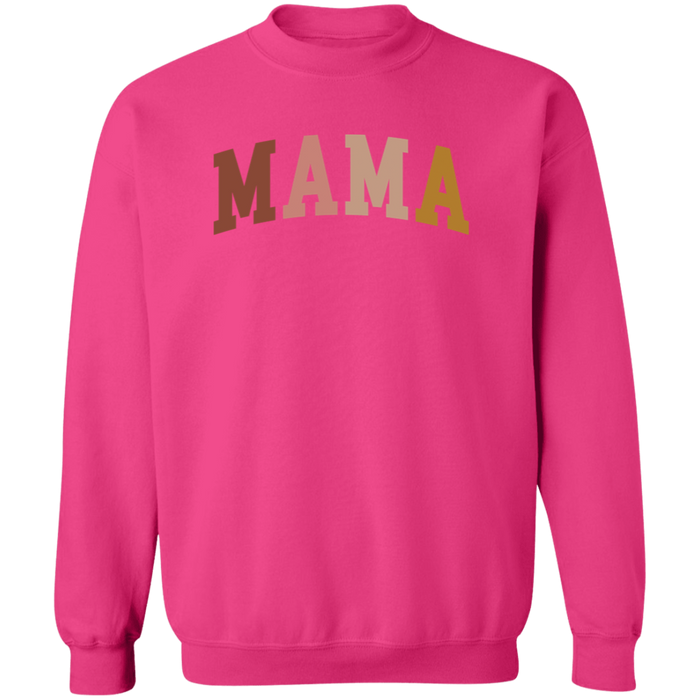 Mama Neutral Color Block Sweatshirt