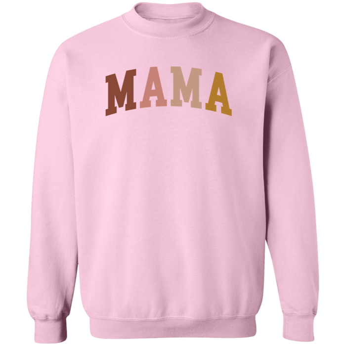 Mama Neutral Color Block Sweatshirt