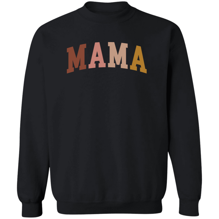 Mama Neutral Color Block Sweatshirt