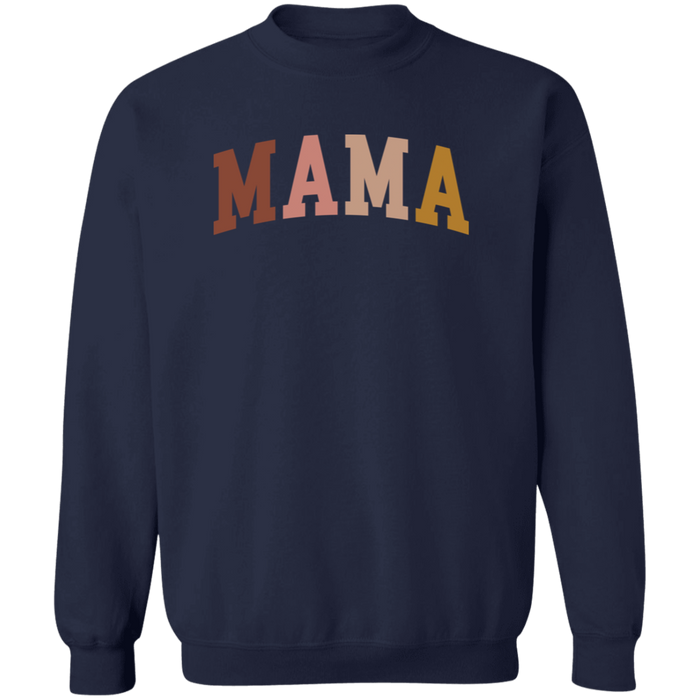 Mama Neutral Color Block Sweatshirt